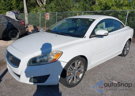 2011 Volvo C70 T5 z USA, uszkodzony, nr VIN YV1672MC4BJ109770